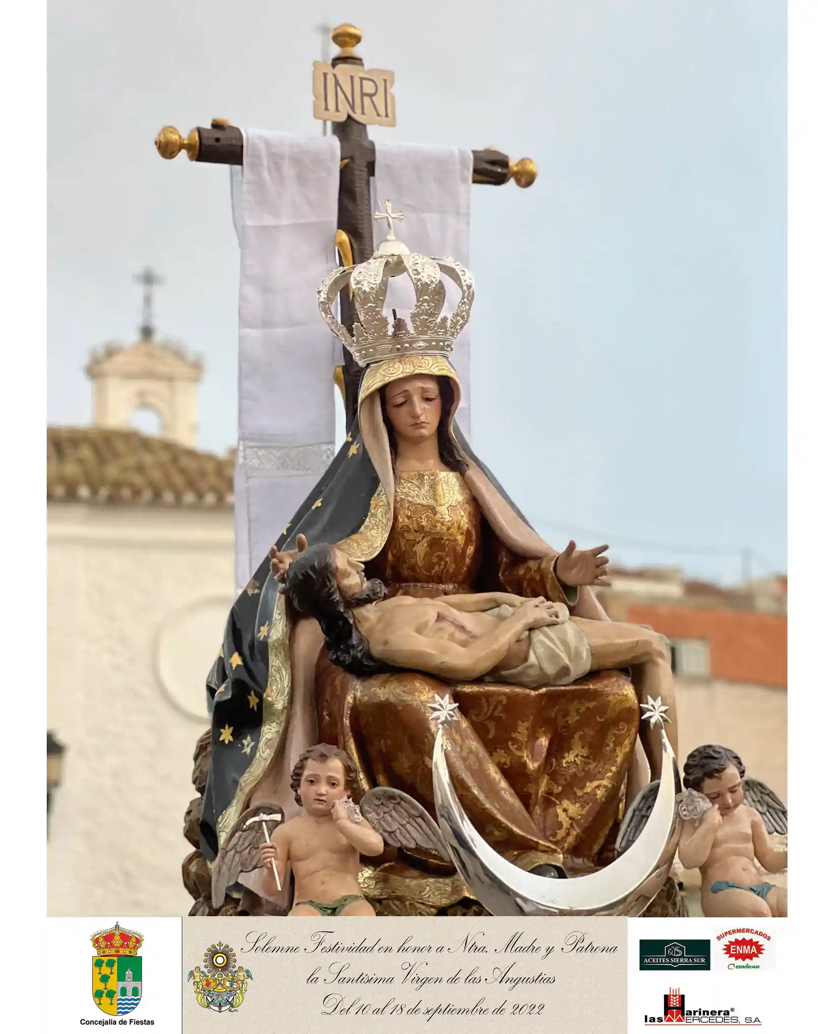 Fiestas patronales en honor de Nuestra Señora la Virgen de las Angustias 2022 Pinos Puente